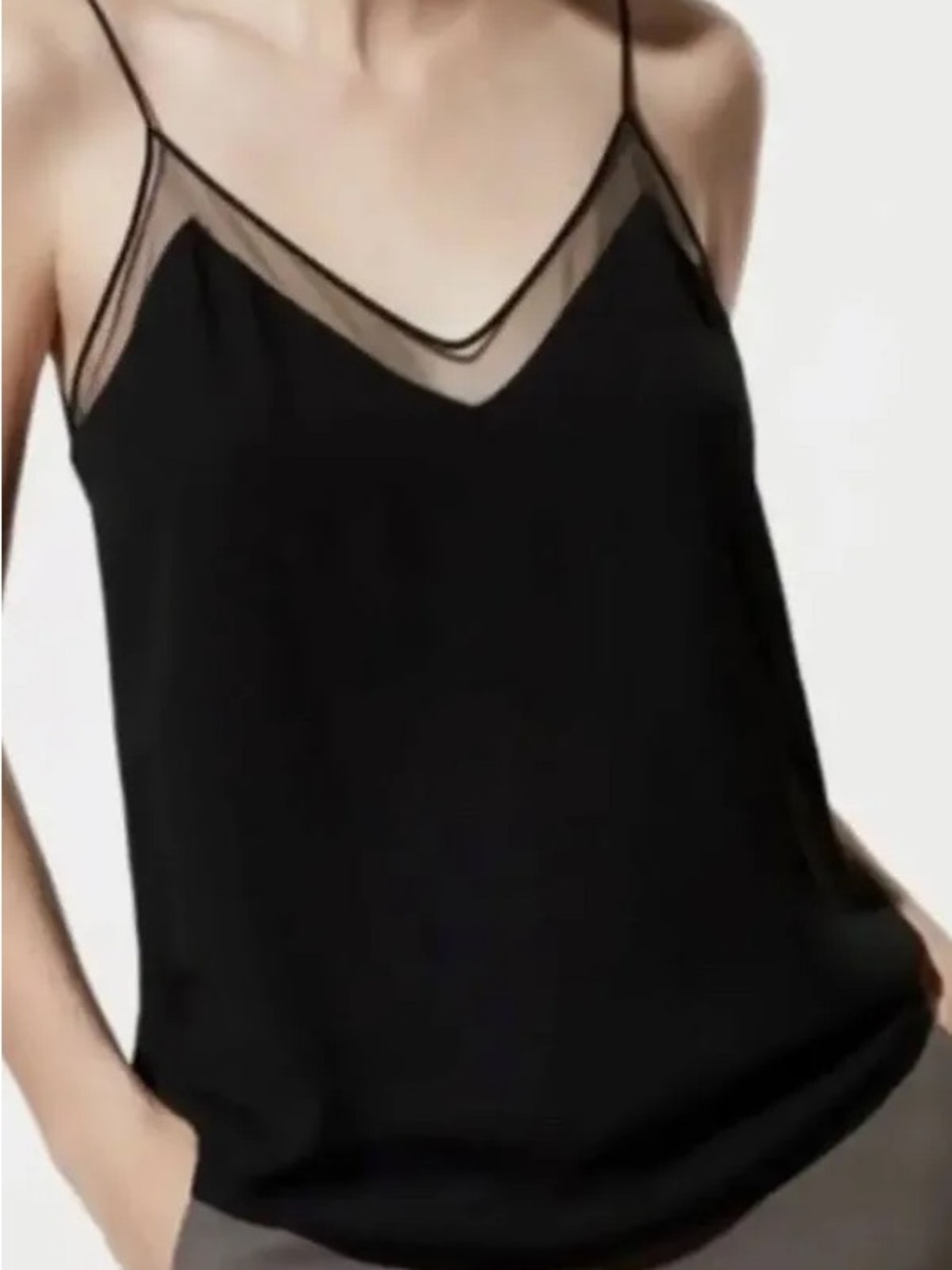 Babaton Galen Cami Top in Black